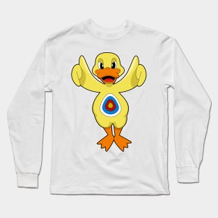 Duck Darts Bullseye Long Sleeve T-Shirt